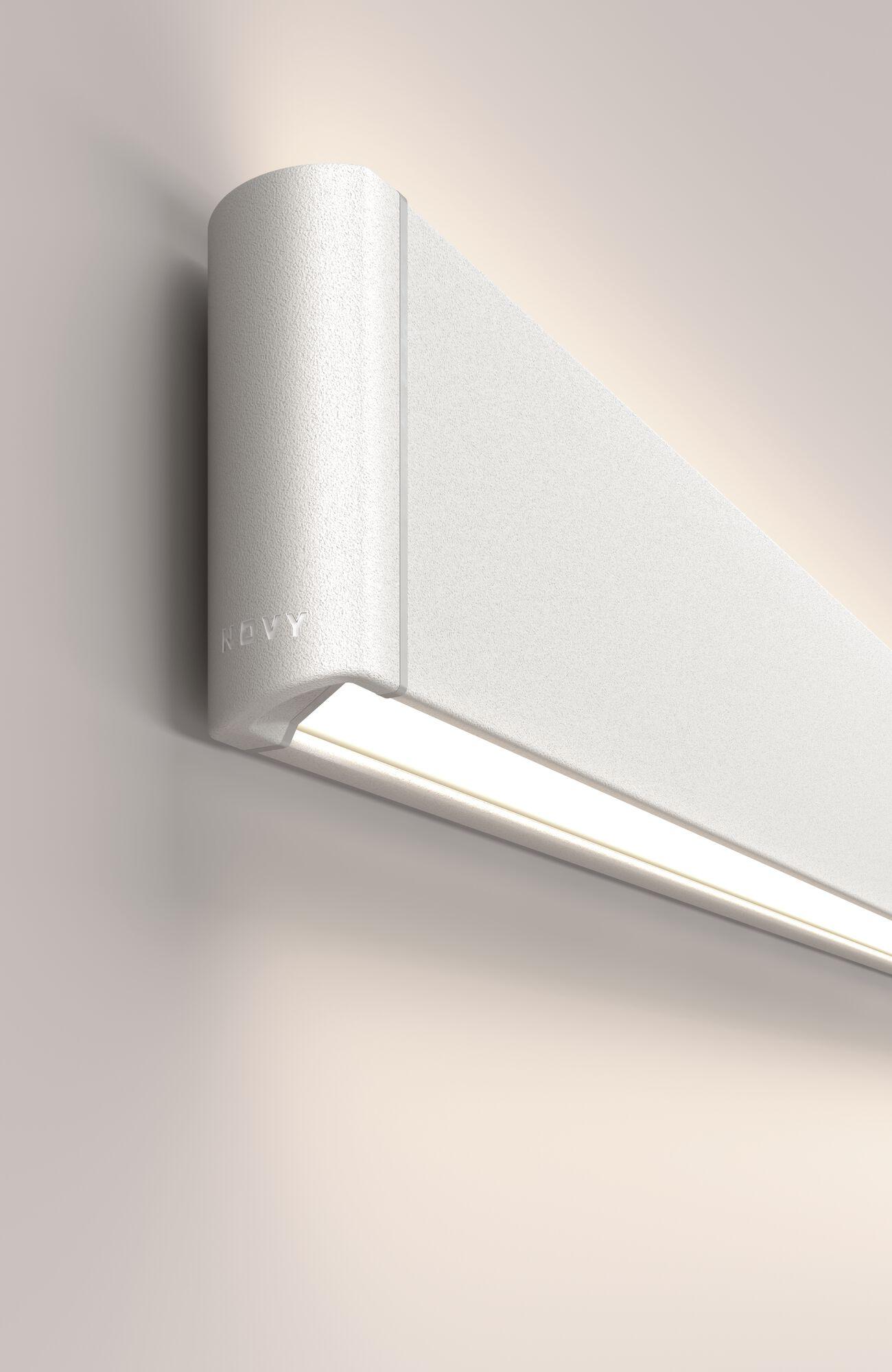 NOVY Designleuchte weiß eingeschaltet